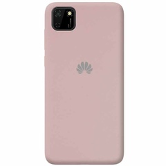 Чехол Silicone Cover Full Protective (AA) для Huawei Y5p Розовый / Pink Sand