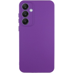 Чехол Silicone Cover Lakshmi Full Camera (AA) для Samsung Galaxy S25 Фиолетовый / Purple