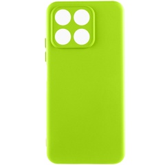 Чехол Silicone Cover Lakshmi Full Camera (A) для Huawei Honor X8a Салатовый / Neon Green