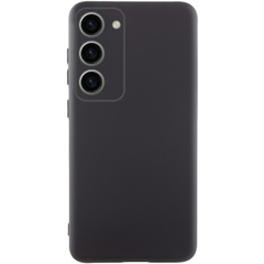 Чохол Silicone Cover Lakshmi Full Camera (AA) для Samsung Galaxy S24 FE, Чорний / Black