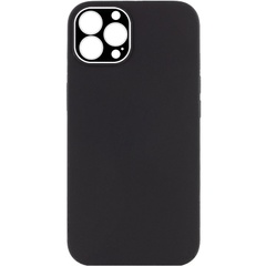 TPU чохол Glass Camera для Apple iPhone 12 Pro (6.1"), Чорний