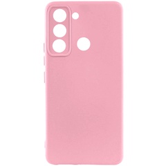 Чехол Silicone Cover Lakshmi Full Camera (AAA) для TECNO Spark 8C Розовый / Light pink