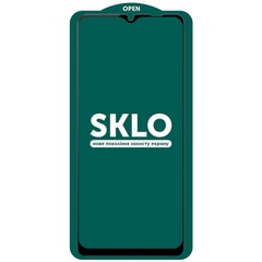 Защитное стекло SKLO 5D (full glue) для Samsung Galaxy A12/M12/A02s/M02s/A02/M02/A03s/A03 Core Черный