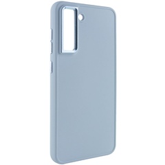 TPU чехол Bonbon Metal Style для Samsung Galaxy S23+ Голубой / Mist blue