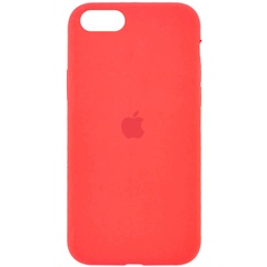 Чохол Silicone Case Full Protective (AA) для Apple iPhone SE (2020), Оранжевый / Pink citrus