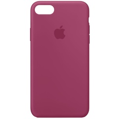 Чехол Silicone Case Full Protective (AA) для Apple iPhone 6/6s (4.7") Малиновый / Pomegranate
