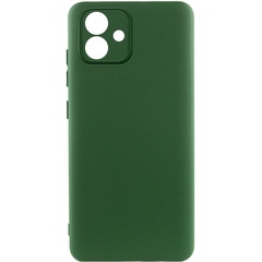 Чехол Silicone Cover Lakshmi Full Camera (A) для Samsung Galaxy A05 Зеленый / Dark green