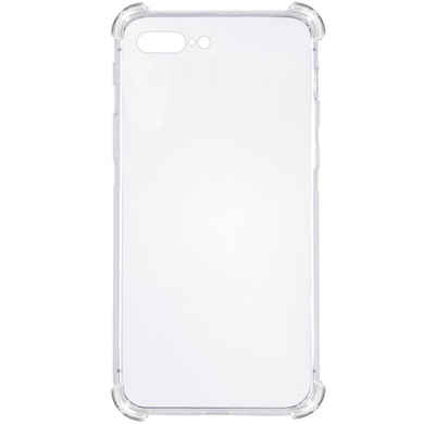 TPU чехол GETMAN Ease logo усиленные углы для Apple iPhone 7 plus / 8 plus (5.5") Бесцветный (прозрачный)