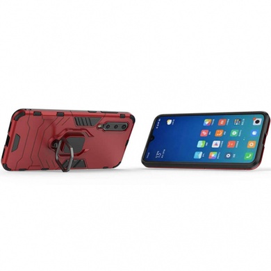 Ударопрочный чехол Transformer Ring for Magnet для Xiaomi Mi 9 SE Красный / Dante Red