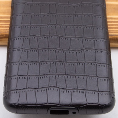 Шкіряна накладка Epic Vivi Crocodile series для OnePlus 7T, Чорний
