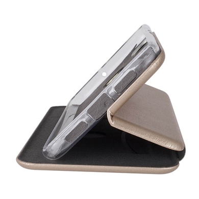 Кожаный чехол (книжка) Classy для Xiaomi Redmi Note 5 Pro / Note 5 (DC) Золотой