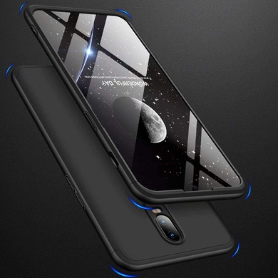 Пластикова накладка GKK LikGus 360 градусів (opp) для OnePlus 6T, Чорний