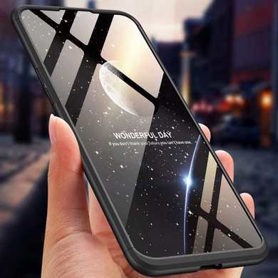 Пластикова накладка GKK LikGus 360 градусів (opp) для OnePlus 6T, Чорний