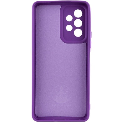 Чехол Silicone Cover Lakshmi Full Camera (A) для Samsung Galaxy A13 4G Фиолетовый / Purple