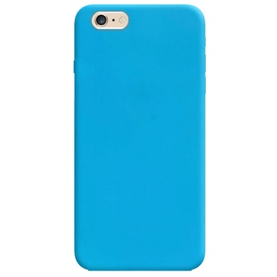 Силіконовий чохол Candy для Apple iPhone 6/6s (4.7"), Блакитний