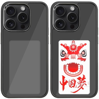 TPU+PC чохол Ink Show для Apple iPhone 14 Pro (6.1"), Black