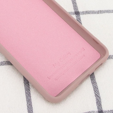 Чехол Silicone Cover Full without Logo (A) для Huawei Y5p Розовый / Pink Sand