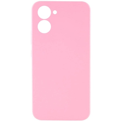 Чохол Silicone Cover Lakshmi Full Camera (AAA) для Realme C33, Рожевий / Light pink