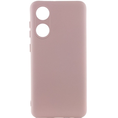 Чохол Silicone Cover Lakshmi Full Camera (A) для Oppo A58 4G, Рожевий / Pink Sand