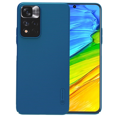 Чехол Nillkin Matte для Xiaomi Redmi Note 11 Pro (China) / Note 11 Pro+ 5G Бирюзовый / Peacock blue