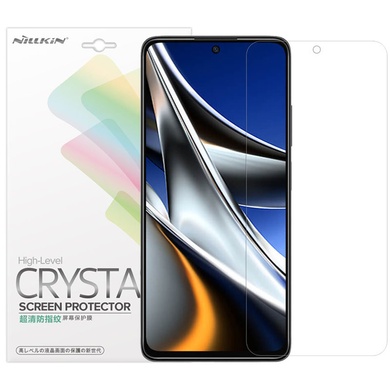 Захисна плівка Nillkin Crystal для Xiaomi Poco X4 Pro 5G, Анти-отпечатки