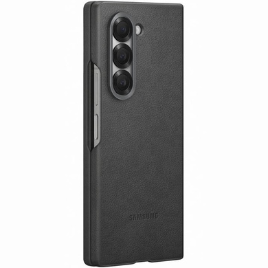 Кожаный чехол Leather Case (AAA) для Samsung Galaxy Z Fold6 Gray