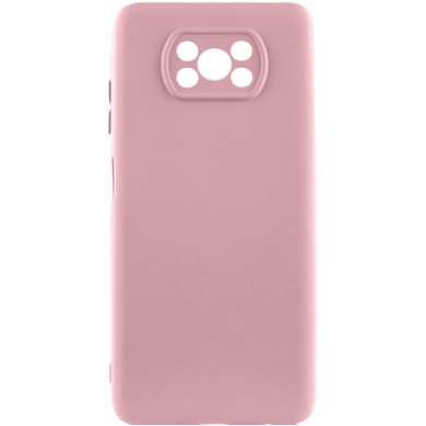 Чохол Silicone Cover Lakshmi Full Camera (AAA) для Xiaomi Poco X3 NFC / Poco X3 Pro, Рожевий / Pink Sand