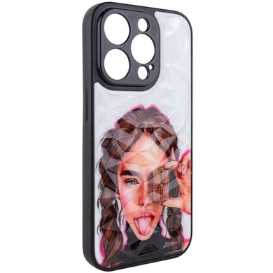 TPU+PC чехол Prisma Ladies для Apple iPhone 14 Pro Max (6.7") Chocolate