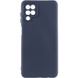 Чехол Silicone Cover Lakshmi Full Camera (AA) для Samsung Galaxy A12 Синий / Midnight Blue