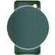 Чохол Silicone Cover Lakshmi Full Camera (A) для TECNO Spark 9 Pro (KH7n), Зелений / Dark Green