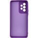Чохол Silicone Cover Lakshmi Full Camera (A) для Samsung Galaxy A13 4G, Фіолетовий / Purple