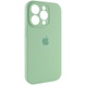 Чехол Silicone Case Full Camera Protective (AA) для Apple iPhone 14 Pro Max (6.7") Зеленый / Pistachio