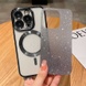 TPU чехол Delight case with MagSafe с защитными линзами на камеру для Apple iPhone 13 Pro Max (6.7") Черный / Black