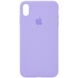 Чехол Silicone Case Full Protective (AA) для Apple iPhone XR (6.1") Сиреневый / Dasheen