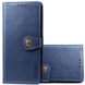 Кожаный чехол книжка GETMAN Gallant (PU) для Samsung Galaxy A73 5G Синий