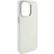 TPU чохол Bonbon Metal Style для Apple iPhone 14 Pro (6.1"), Білий / White