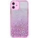 TPU чехол Spangle star с защитой камеры для Apple iPhone 12 mini (5.4") Розовый