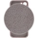 Чехол Silicone Case Full Camera Protective (AA) для Apple iPhone 15 (6.1") Серый / Lavender