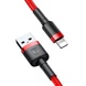 Дата кабель Baseus Cafule Lightning Cable 2.4A (0.5m) (CALKLF-A), Червоний