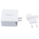 СЗУ PD адаптер T-phox (48W: PD 30W + USB QuickCharge QC 3.0 18W) Белый