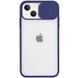Чехол Camshield mate TPU со шторкой для камеры для Apple iPhone 13 (6.1") Синий